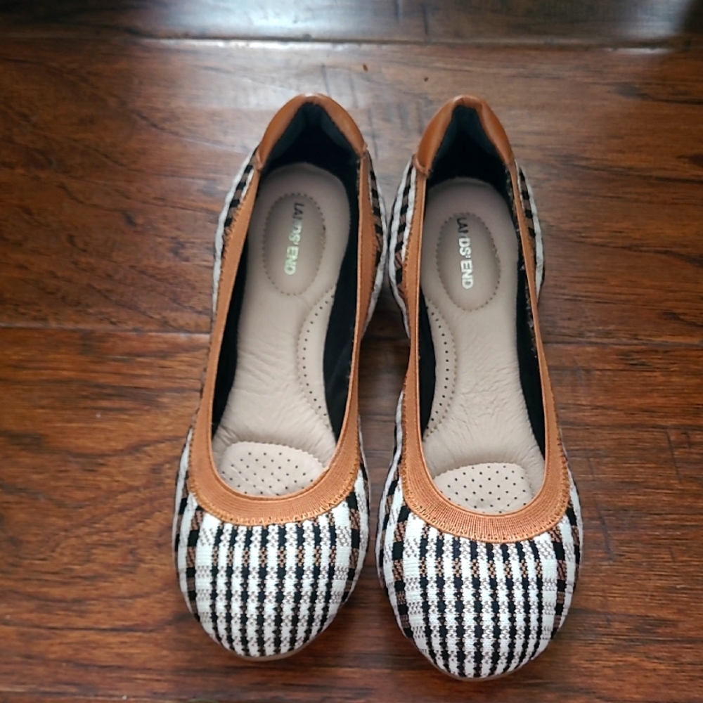 Women's Plaid Ballet Flats